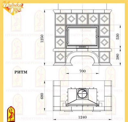 Мета ритм с топкой оптима 701 ш_1